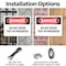 Signmission Do Not Enter Test In Progress Danger Sign, Plastic, 14in W x 10in L, 2PK OS-2PACK-DS-P-1014-L-2139 - alternate 5